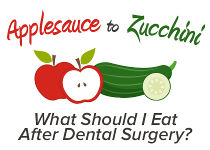 Goose Creek dentists, Dr. Zuffi, Dr. Barganier and Dr. Hassin of Carolina Complete Dental, discusses soft foods that are appropriate for eating after dental surgery for a comfortable and speedy recovery.