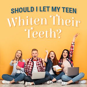 Goose Creek, dentists at Carolina Complete Dental Care, talk to parents about when it’s safe for teenagers to whiten their teeth and why professional treatments are best.