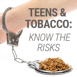Goose Creek dentists Dr. Barganier, Dr. Zuffi, Dr. Williams, and Dr. McAdams of Carolina Complete Dental Care discuss the risks of tobacco and related products to the oral and overall health of teenagers.